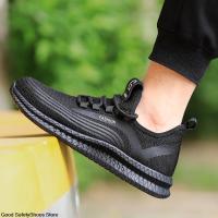 Zapatos De Seguridad Con Punta De Acero Para Hombre Ligeros Y Transpirables Botas De Trabajo Con Malla Cierre De Lazo Antipinchazos Y Resistente Al Desgaste - details 8