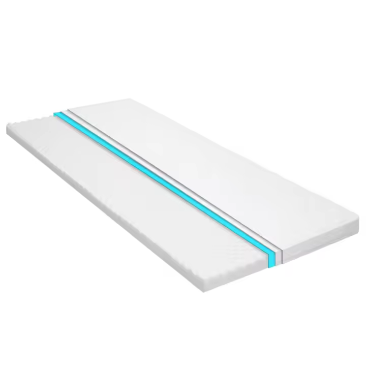 Sobrecolchón 100x200 cm espuma de gel frio 6 cm perfil huevo - 1