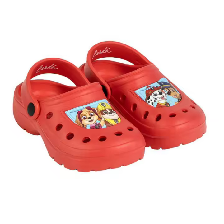Zuecos Clogs Patrulla Canina Happy Rojo Niño 80971 - 1