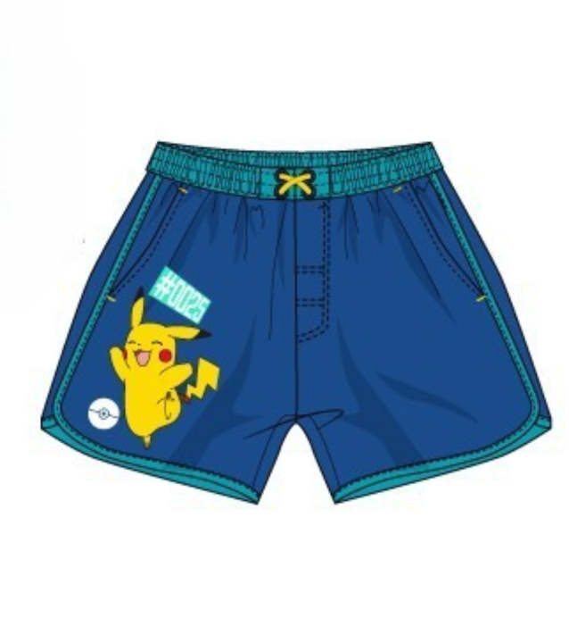 Pokemon - Pantalón de baño azul 140cm para niños de 10 años con diseño ...