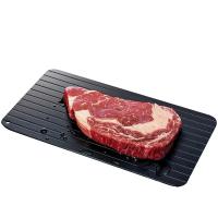Placa De Descongelación Rápida De Aleación De Aluminio Para Alimentos Frutas Carne Herramienta De Cocina Thaw Master Rectangular - details 8