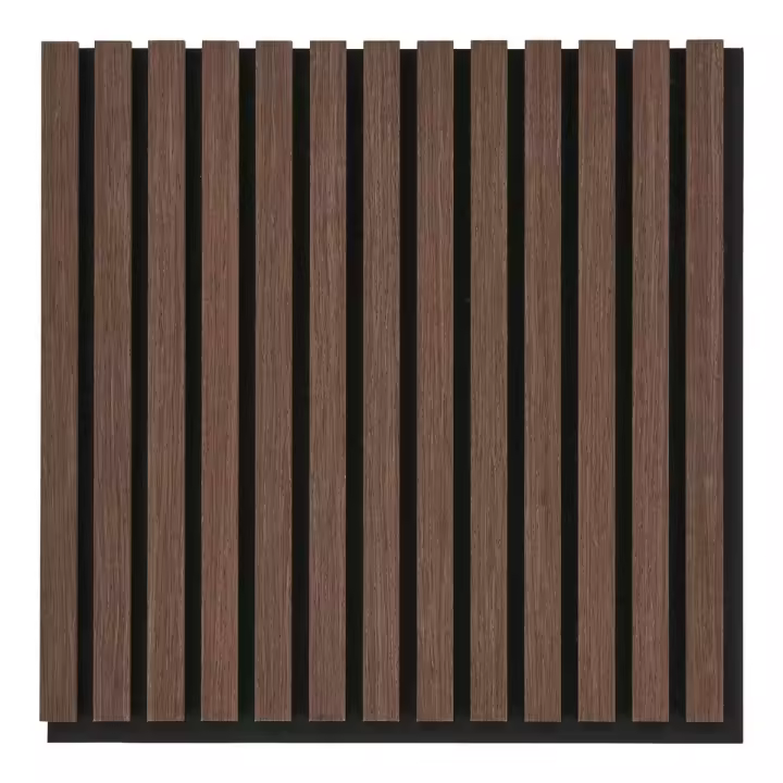 Panel Acústico Moody, MDF, Marrón, 52x2,2x52 cm - 1