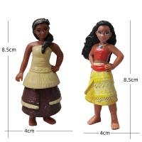 Set De Figuras De Acción Disney Moana 6/10pcs Con Demigod Maui Moana Waialiki Heihei Regalo De Cumpleaños Para Niños Modelo De Película - details 7