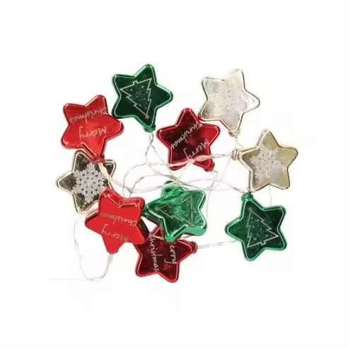 Gsc Evolution Estrellas LED Multicolor 1,35M Luz Cálida - Decoración con Estilo - 1