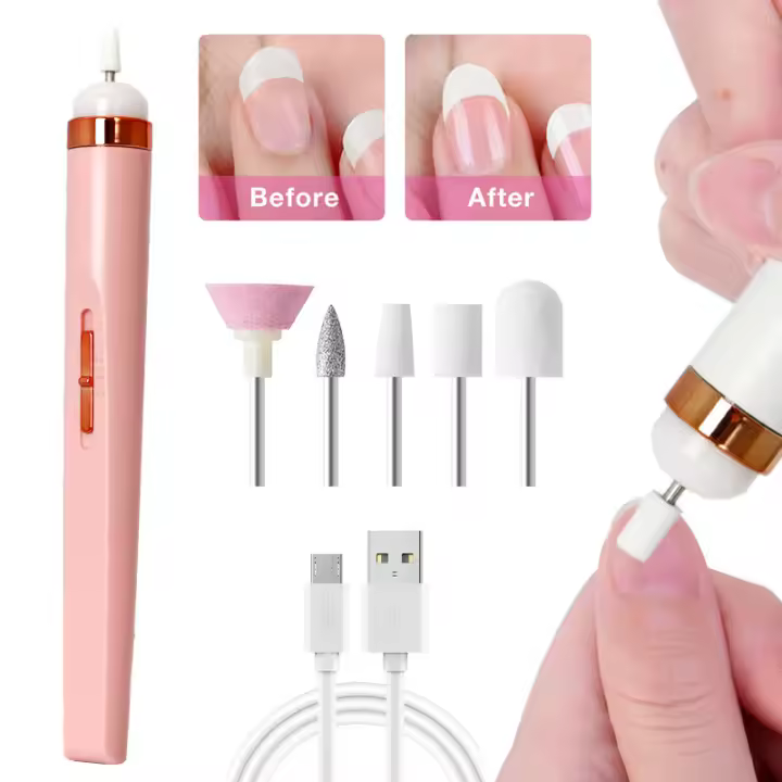 Cortauñas Eléctrico 2 en 1 para Manicura Herramienta de Pulido y Recortadora Automática para Uñas de Adultos y Bebés Máquina de Lijado y Molienda - 1