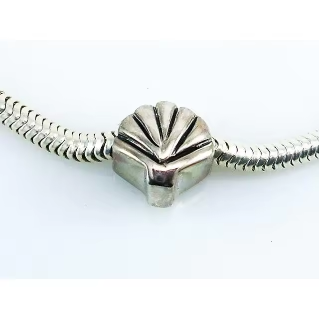 Abalorio De Plata Abanico - 1