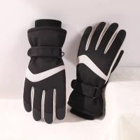 Guantes De Motocicleta Para Deporte Al Aire Libre Resistente Al Viento Impermeable Táctil De Piel De Oveja Gruesa Para Invierno Guantes De Escoba Unisex - details 8