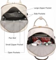 Mochara de Viaje Grande: Resistente al Agua, con Compartimiento Para Zapatos Separado, Puerto de Carga USB y Diseño Multifuncional Antirobo. Bolsa para - details 1