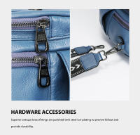 Mochila Pequeña De Cuero Zency Para Mujer Con Muchos Bolsillos Y Cubierta De Flap Antirrobo Bolso De Hombro De Moda - details 18