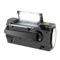 Banco de Energía de Radio Meteorológico de emergencia, manivela Solar de 4000mAh, Carga USB, FM AM WB NOAA, Radio de emergencia, Alarma SOS, Indoor LED, portátil Solar DE EMERGENCIA recargable - details 1