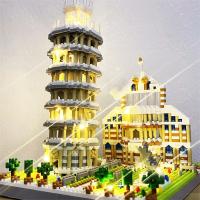 Knew Built Capitol Micro Mini Bloque De Construcción Con USB LED Replicación Arquitectónica Destacada Juguete Educativo Decorativo Novedades - details 11