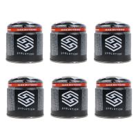 Set de cartuchos de gas para camping 190g, con válvula de seguridad compatibles con hornillos de rosca, No válidos para cocinas tipo aerosol, ideal para montaña, senderismo, acampada y exteriores - details 3