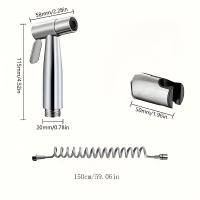 Juego De 3 Piezas De Cabeza De Ducha De Alta Presión En Acero Inoxidable Con Cabezal De Bidé Y Accesorios Para Bañera - details 3