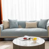Cubierta De Sofá De Algodón Y Lino Universal Para Todas Las Estaciones Antideslizante Impermeable Para Sala De Estar Cubierta De Polvo Para Muebles - details 17