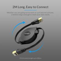 Cable Ethernet Retráctil Portátil ORICO 1000Mbps De 2M RJ45 Para Portátil Router Redes LAN Internet Cable De Red Para Router - details 5
