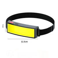 Faros LED portátiles COB, faros para exteriores, batería incorporada, lámpara de cabeza recargable USB, linterna para acampar, escalada de pesca - details 6