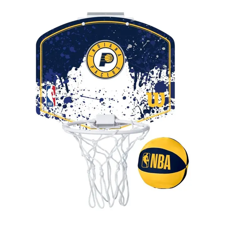 Set Minicanasta Wilson Team Mini Hoop NBA Indiana Pacers - 1