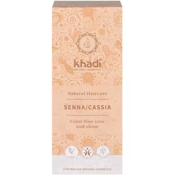 Khadi Henna Cassia Neutra 100% Pura 100G - 1