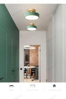 Lámpara De Techo LED Moderna En Colores Macarón Iluminación Para Nuevos Hogares Decoración Para Dormitorio Vestíbulo Pasillo Tecnología Inteligente Incluye Bombilla Fuente De Alimentación AC 220V Estilo Art Déco - details 17