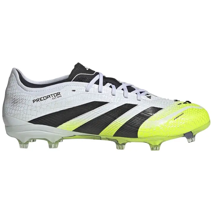 Zapatillas Adidas modelo Predator Pro FG "Cloud White / Core Black / Lucid Lemon" para Hombre en color Blanco - 1