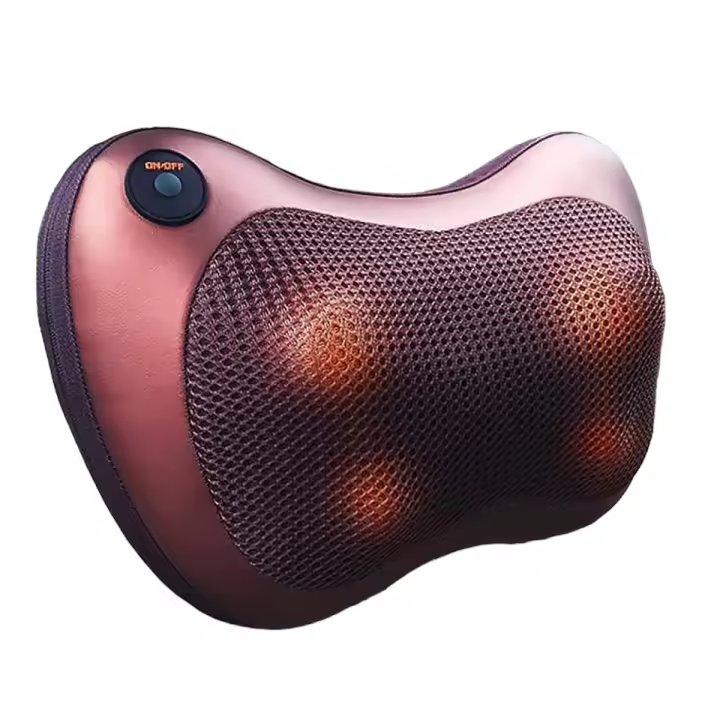 Almohada de Masaje Recargable con 8 Cabezales - Profundiza Tu Sueño y Restaura Tu Cuello - 1