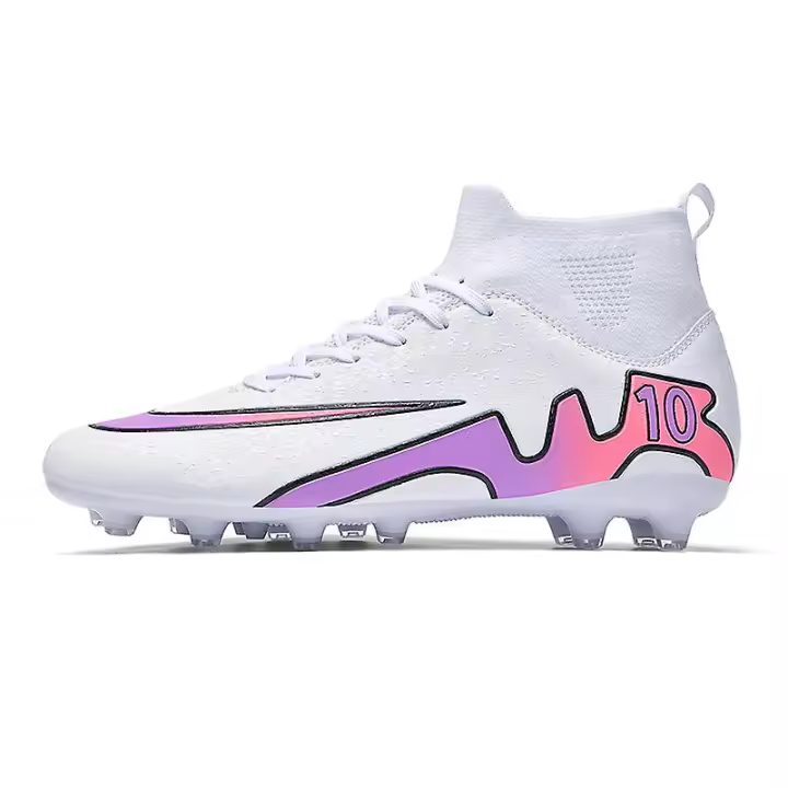 Mens Soccer Shoes Non-Slip Football Boots Cleats Grass Soccer Sneakers  4C2499 - 1
