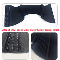 Corset De Látex Para Mujer Ajustable Con 25 Costillas De Acero Control De Apaneado Diario Girdle De Contorno De Abdomen - details 5