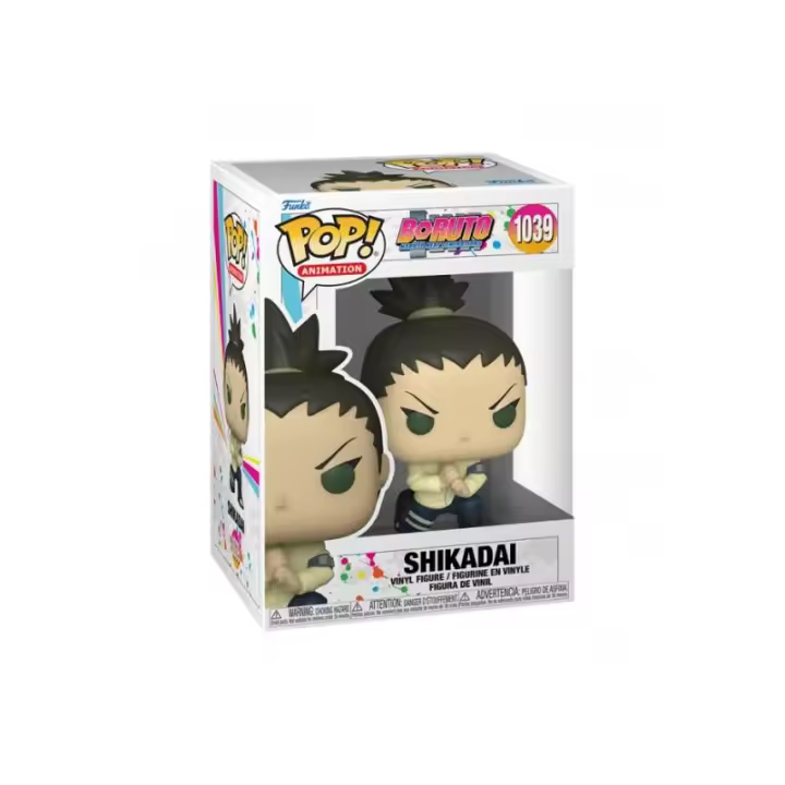 Funko Pop Boruto Shikadai Nº 1039 - Figura Coleccionable de Vinilo de 10 Cm de Altura - 1