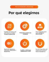 Destornillador Eléctrico Recargable Pequeño Y Potente 4.2V 6Nm 1300mAh 250rpm Sin Batería Set De Destornilladores Para DIY En El Hogar - details 29