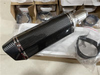 CHmotor Escape De Fibra De Carbono Para Motocicleta Tubo De Escape Universal De Acero Inoxidable Para Nmax Tmax530 Msx125 GSR600 - details 27