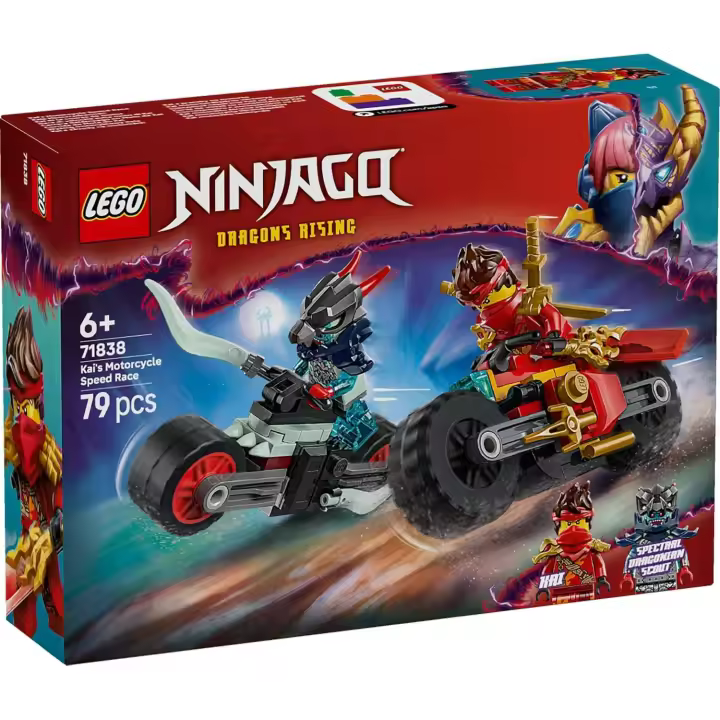 Lego Ninjago Carrera Relampago en Moto de Kai Lego 71838 Ninjago - 1