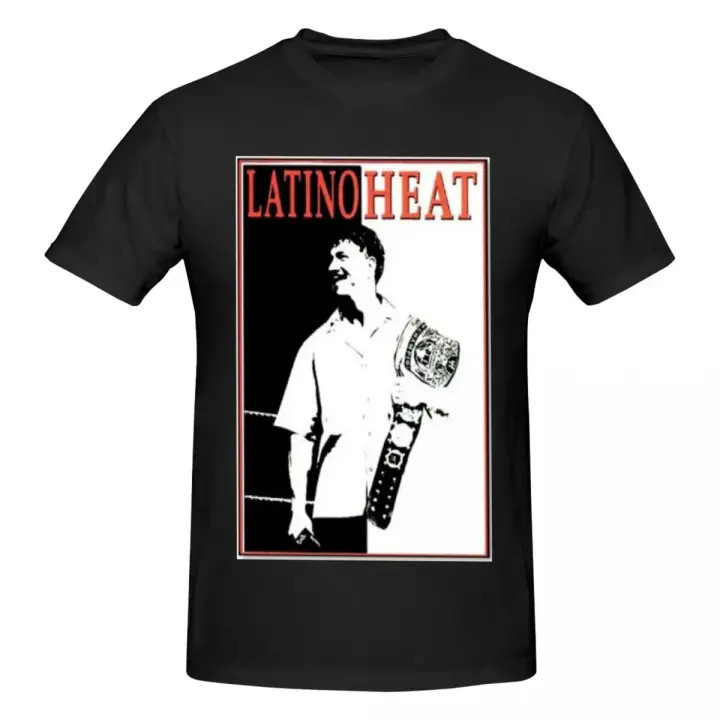 Camiseta De Algodón Para Hombre Latino Heat Con Estampado Divertido Estilo O-neck Manga Corta Para Uso Casual - 1