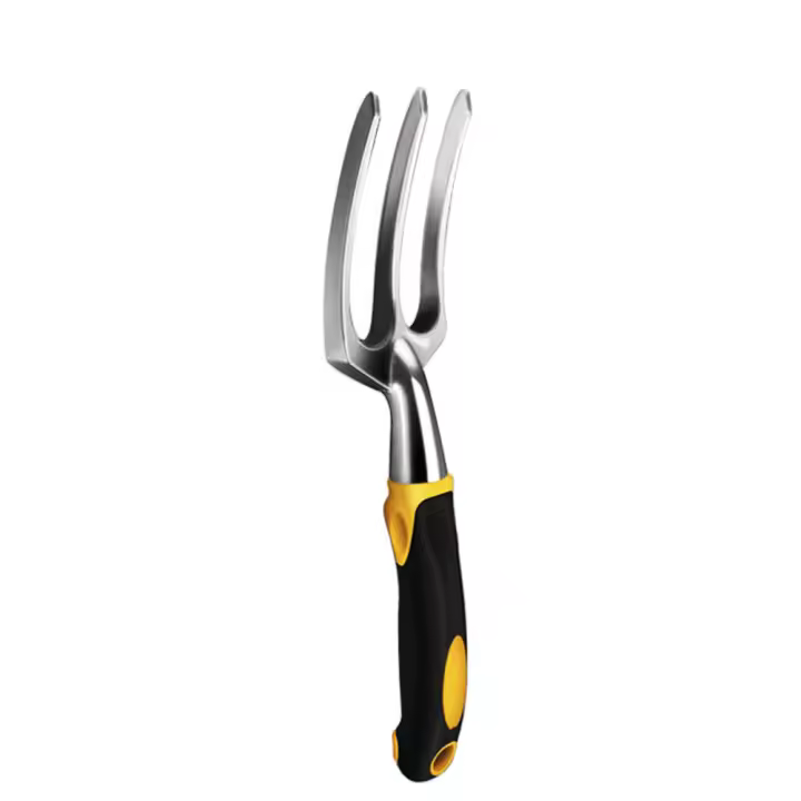 Herramienta De Jardín Con Mango Ergonómico Trowel Rake Cultivador Rastrillo Para Transplantar Plantas En Jardín Y Campo - 1