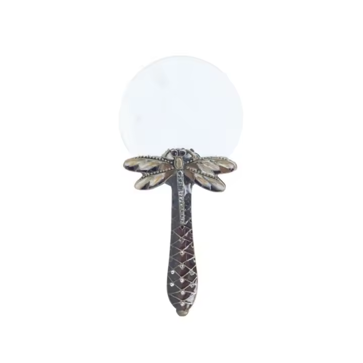 Signes Grimalt ORIGEN Home Decor - Figura Lupa con esmalte  Decoracion | Miniaturas Gris - 1x6x12 cm 20910 - 1
