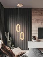 Lámpara Colgante Minimalista Moderna Para Sala De Estar Y Dormitorio Iluminación Ambiental Decorativa Para El Hogar Instalación Interior - details 9