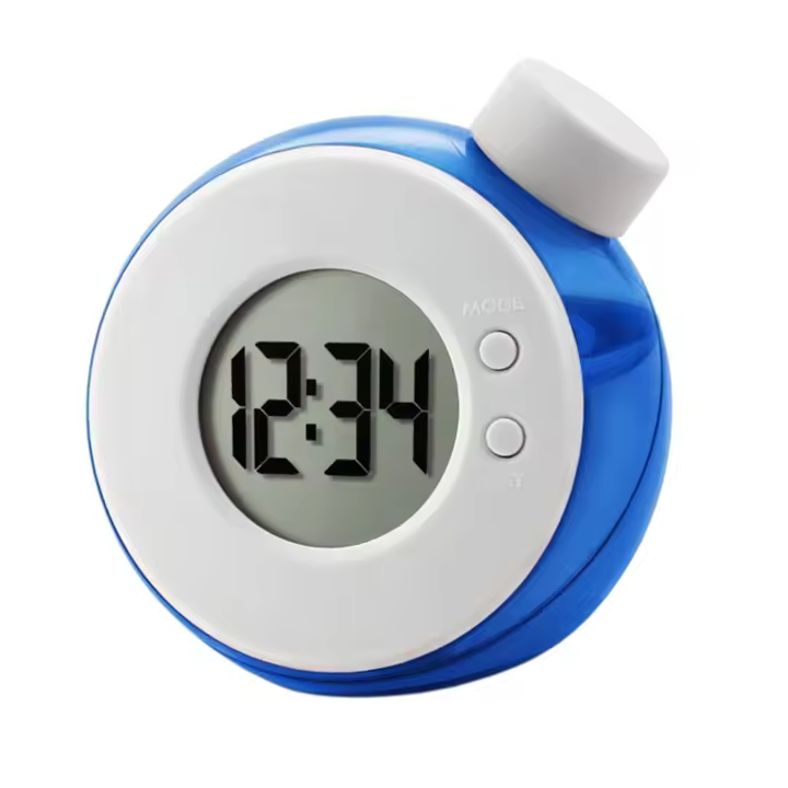 Reloj De Água Potenciado Digital Vintage Divertido Para Mesa De Noche Oficina Decoración Del Dormitorio Estilo Retro Moderno - 1