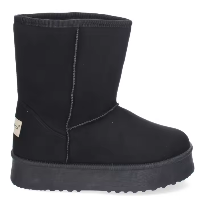PuntoSalao Botas australianas altas con plataforma para mujer color negro VR3-596 - 1