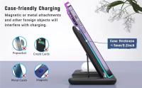 Cargador Inalámbrico 3 en 1 Plegable Compatible con IPhone 14 13 12 11 Pro-Max/plus/XR XS X Rápida Wireless Charger Inalámbrica Compatible con Apple Watch Y Air pods solución para no tener 4 cargadores individuales - details 1