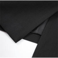 Elegante Mini Vestido Negro Blazer Para Mujer Con Cuello En V Y Mangas Largas Traje De Negocios Elegante Alta Cintura Adecuado Para Trabajo Y Fiestas - details 3