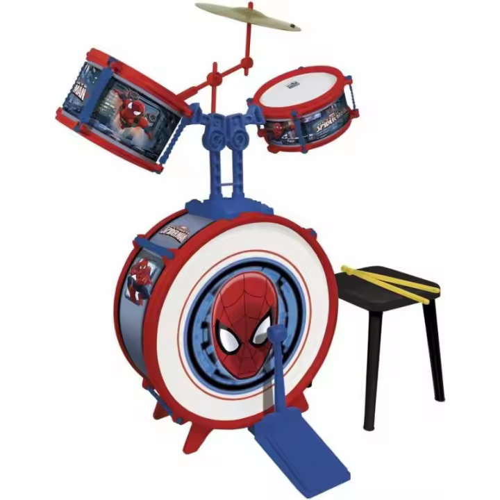 BATERIA 3 ELEMENTOS SPIDERMAN DE CLAUDIO REIG - 1