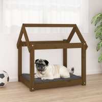 vidaXL Cama para Perros 71x55x70 cm Mascotas Dormir Color Natural,  Blanco,  Gris y mas - details 4