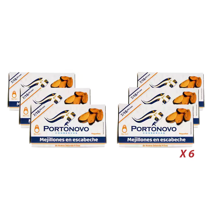 Portonovo Mejillones en escabeche  7-10 piezas - 1