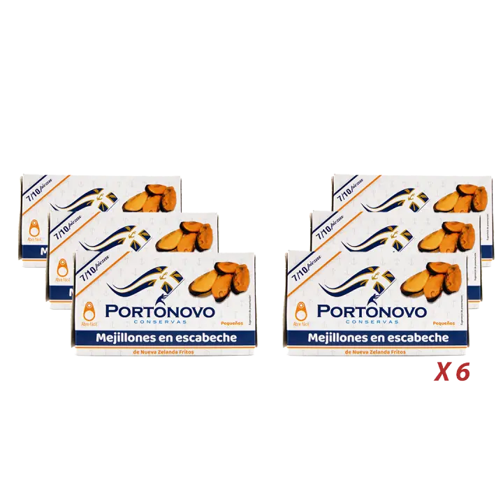 Portonovo Mejillones en escabeche  7-10 piezas - 1
