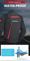 Chaqueta De Motocicleta Impermeable Para Motorcross Con Pantalones Protección Contra El Viento Ropa De Motocicleta Reflectante Tallas M-3XL Unisex - details 7