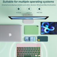 Teclado Inalámbrico Con Iluminación Para iOS Android Windows Y Mac Compatible Con iPad MatePad Laptop 10 Pulgadas Recargable - details 8