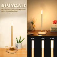 Lámpara De Mesa LED Recargable Por USB Con Interruptor Táctil Lámpara Decorativa Para El Hogar Luz De Ambiente Para Bar Lámpara Creativa Para La Cama - details 2