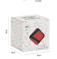 Cubo Mágico Vertical Y Horizontal Lanlan X Cube Juguete Divertido Para Niños Y Adultos Iniciantes Cuatro Ejes De Rotación Oblicua - details 13