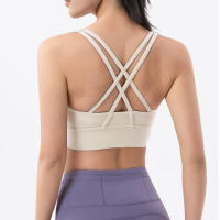 Women Fitness Yoga Bras Race Back Sports Bras Nylon Top Women Bra Sexy Breathable Underwear For Women Gym - details 7