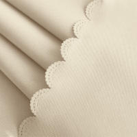 Mantel Redondo De Seda Blanca Resistente Al Agua Para Boda Cubierta De Overlay Brillante Y Suave Para Banquete Decoración De Mesa - details 34
