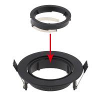10pcs Repartidores De Luz LED Redondos Gu10 Instalación Fija Ajustable MR16 Caja De Aluminio Para Salón De Estar Foyer - details 8